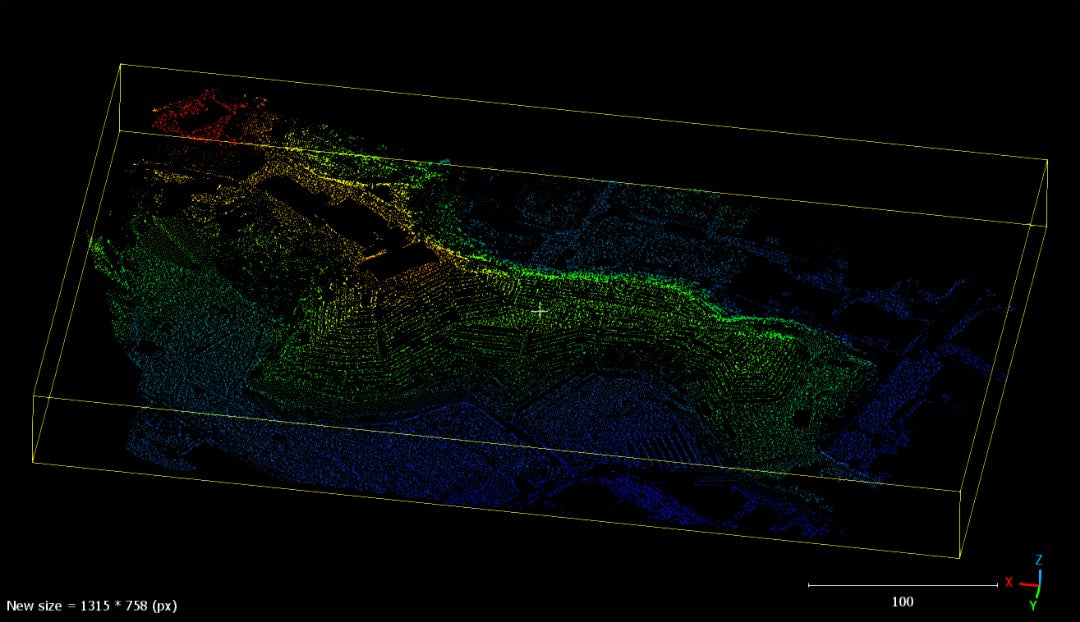 GS-100C+ Entry Level LiDAR solution for general Mapping & Surveying