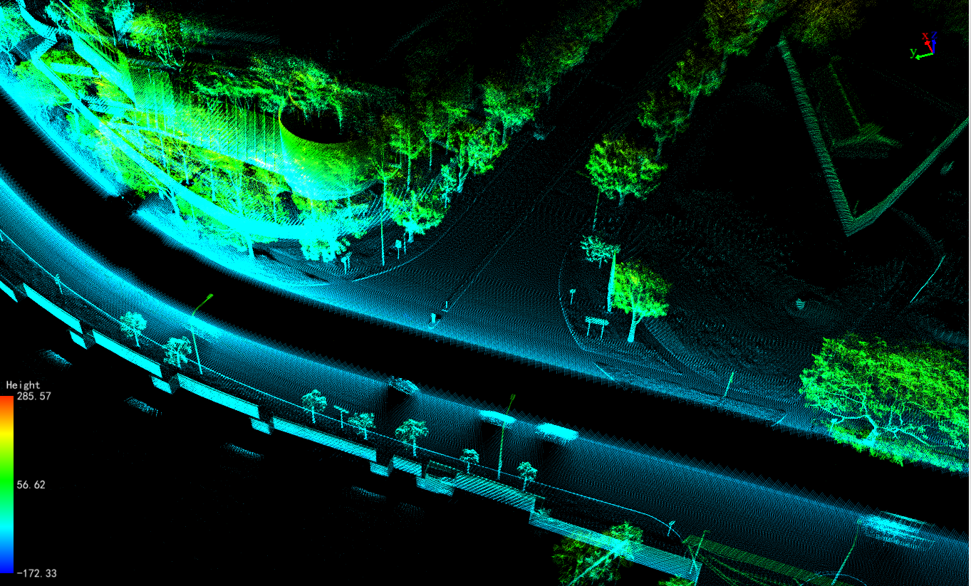 GS-260X LiDAR Solution Surveying Grade HESAI XT M2X Sensor High Acuraccy